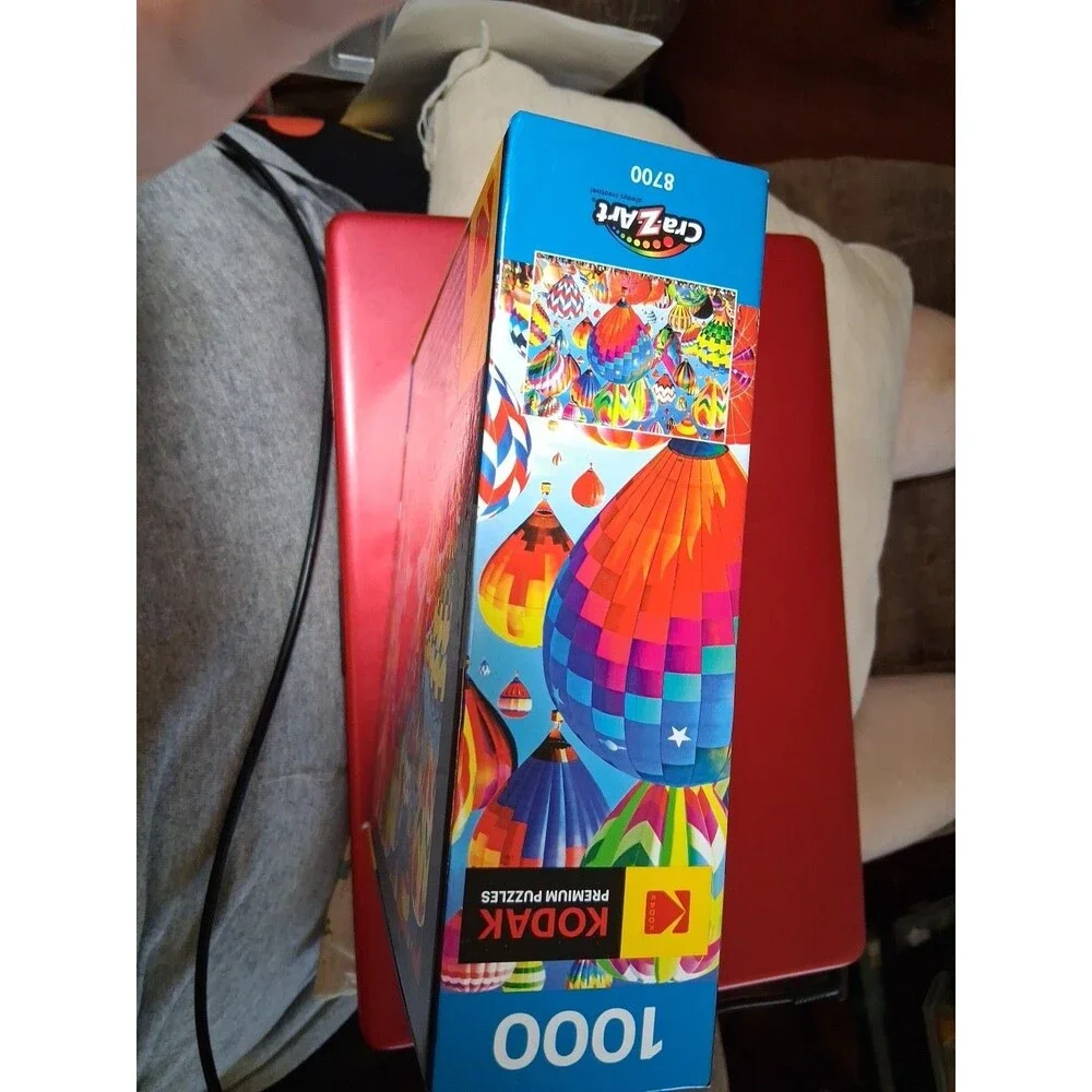 Kodak 1000 pc Premium Puzzle Ballooning Fun #8700 RoseArt 2021 Poster Included